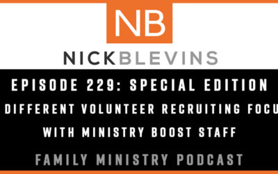 Episode 229: A Different Volunteer Recruiting Focus