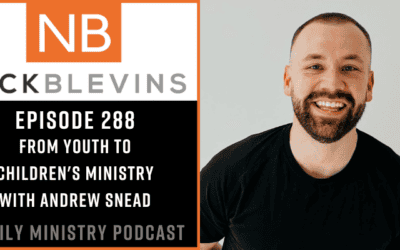 Episode 288: From Youth to Children's Ministry with Andrew Snead