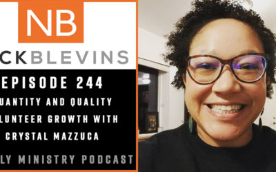 Episode 244: Quantity and Quality Volunteer Growth with Crystal Mazzuca