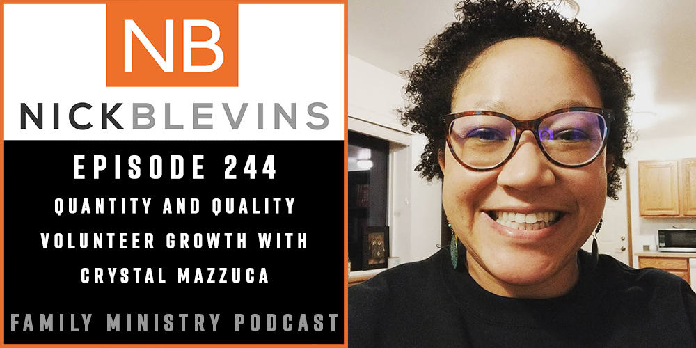 Episode 244: Quantity and Quality Volunteer Growth with Crystal Mazzuca