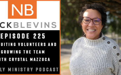 Episode 225: Recruiting Volunteers and Growing the Team 25% with Crystal Mazzuca
