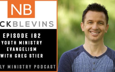 Episode 182: Youth Ministry Evangelism with Greg Stier