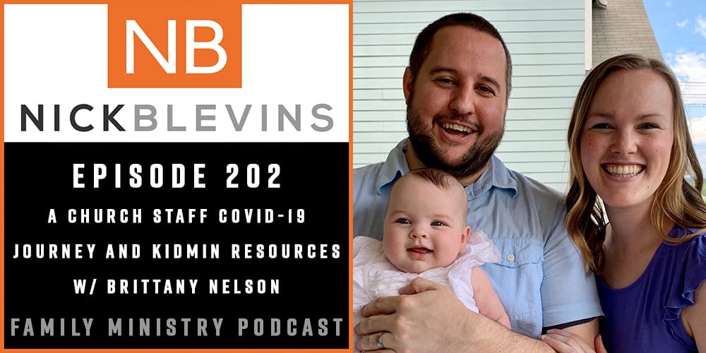 Episode 202: A Church Staff COVID-19 Journey and Kidmin Resources w/ Brittany Nelson
