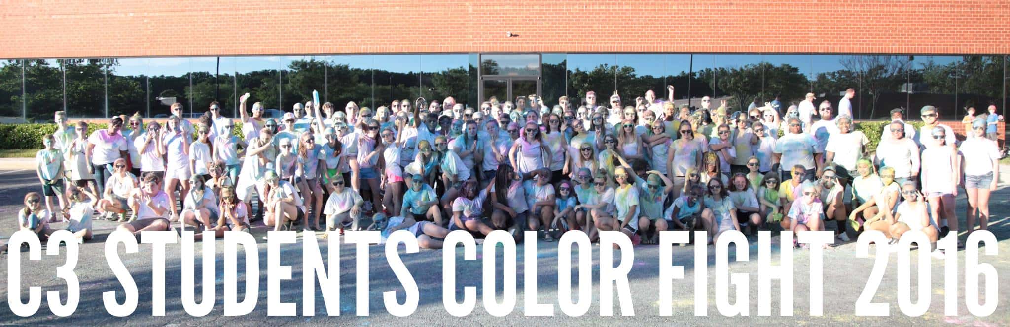 C3 Students Color Fight
