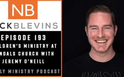 Episode 193: Children's Ministry at Sandals Church with Jeremy O'Neill