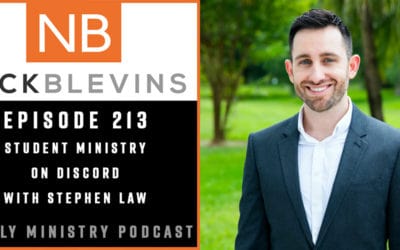 Episode 214: Student Ministry on Discord with Stephen Law