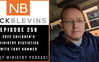 Episode 259: 2022 Children's Ministry Statistics with Tony Kummer